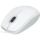 Logitech Miš optički, 800 dpi, 3 tipke, USB – B100 White | Eponuda.ba