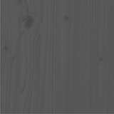  Za krevet od masivne borovine sivi 90 x 200 cm | shoptok.hr