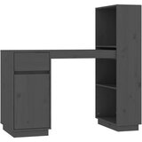  Radni stol sivi 110 x 53 x 117 cm od masivne borovine | Eponuda.ba