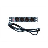 ExeLink Razvodni PDU panel za REK 10inca sa 4 utičnih mesta (aluminijum) u