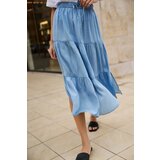 Marisse Women's Skirt L-Sc-4609 L.Blue | Shoptok.si