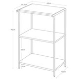YAMAZAKI Mat bel jeklen regal 60x90x46,5 cm Tower – | Shoptok.si