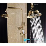 EYN Tuš panel z glavo v obliki zvona | Nadometni tuš panel NTG87262 | Shoptok.si