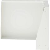  Zid za zadržavanje 50 x 50 x 30 cm Čelik Bijela - Bijela 50 x 50 x 30 cm 1 x 90° kut | shoptok.hr