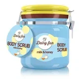 DAIRY FUN - Regenerativni piling za telo sa meda i mleka 300g
