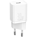 Baseus stenski polnilec Type C Super Si Quick Charger IC PD 30W bel CCSUP-J02/CCCJG30CE Cene