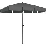 vidaXL Senčnik za na plažo antraciten 200x125 cm, (20609502) | Shoptok.si