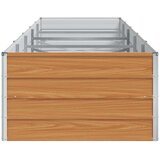  Povišena vrtna gredica Svijetlosmeđa 400 x 80 x 45 cm | shoptok.hr