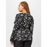 Dorothy Perkins Curve Bluza črna / bela | Shoptok.si