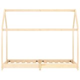  Okvir za dječji krevet od masivne borovine 90 x 200 cm | shoptok.hr
