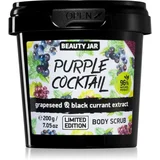 Beauty Jar Purple Cocktail osvežilni piling za telo 200 g