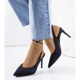 Gemre Black lace-up stilettos Anneli | Shoptok.si