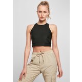 Urban Classics Women's top with shiny ribs in black Cene