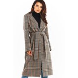 Awama Woman's Coat A368 Navy Blue | Shoptok.si