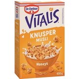 Dr. Oetker Vitalis - hrustljavi muesli z medom Cene