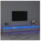  TV ormarić s LED svjetlima boja hrasta sonome 270x35x40 cm | shoptok.hr