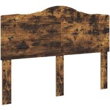  Uzglavlje s uzglavljem Dimljeni hrast 150 cm Konstruirano drvo | shoptok.hr
