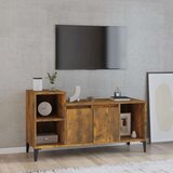 TV omarica dimljeni hrast 100x35x55 cm inženirski les, (20730941) Cene