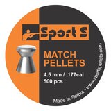 SPORTS dijabole ravne, 4.5 mm, 500 kom
