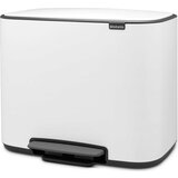 Brabantia Bo kanta za otpad s pedalom 11 L + 23 L s 2 plastična umetka - White Cijene