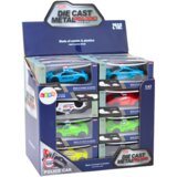 Metalni autić za igru Police spring 1:43 sa gumenim kotačima - boju šaljemo nasumično | shoptok.hr