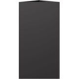  Vrtne sadilice 2 kom crna trokutasta 40x34,5x75 cm čelične | shoptok.hr