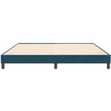 Box Spring krevet bez madracem tamnoplavi 200x220 cm baršun | Eponuda.ba
