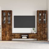  Set TV komoda FLORIN 3 kom. Dimljeni hrast Konstruirano drvo | shoptok.hr
