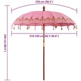  Balineški senčnik Roza 215 x 215 x 260 cm, (5000187684) | Shoptok.si