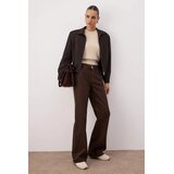 TRENDYOLMILLA ženske pantalone Twoaw26Je00164, braon-braon | Eponuda.com