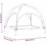  Krevet za psa Crna 90 x 81 x 80,5 cm Čelik | shoptok.hr