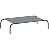 vidaXL Povišeni krevet za pse sivi 90x50x20 cm Oxford tkanina i čelik | shoptok.hr
