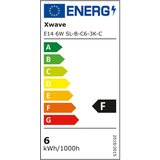 X Wave LED sijalica/ E14/ 6W / 220V/ toplo bela / 3000K ( E14 6W SL-B-C6-3K-C ) | Eponuda.com