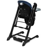 CARETERO Indigo Black hranljiva stolica + ljuljačka plava | shoptok.hr