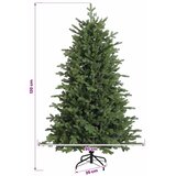  Umjetno božićno drvce s nogom 120 cm 150 LED lampica - 120 cm s LED svjetlima | shoptok.hr