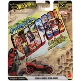 Hot Wheels Pop kultura Deadpool Spider-Mobile Dead-Buggy mini avtomobilček v merilu 1/64 –