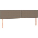  Posteljno vzglavje 2 kosa taupe 90x5x78/88 cm blago, (20933035) | Shoptok.si