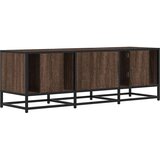 TV ormarić smeđi hrast 120x35x41 cm Konstruirano drvo i metal | shoptok.hr