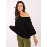 Italy Moda Sweater-IT-SW-2202.52-black Cene
