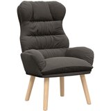 vidaXL Sproščujoči stol temno siva curly volna, (22054440) | Shoptok.si