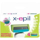 X EPIL - vložek za britvico za ženske 4 rezila (4 kosi)
