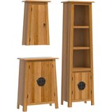  3-dijelni set kupaonskog namještaja od masivne borovine | shoptok.hr