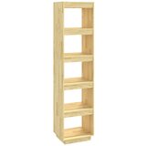 Furnova Knjižna omara/pregrada 40x35x167 cm trdna borovina, (21932607) | Shoptok.si