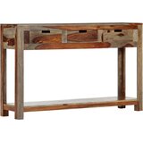  Konzolni stol s 3 ladice 120x30x75 cm od masivnog drva akacije | Eponuda.ba
