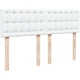  Krevet s oprugama i madracem bijeli 140x200 cm od umjetne kože | shoptok.hr