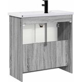  Set namještaja za kupaonicu Siva Sonoma 78,5 x 37,5 x 81 cm | shoptok.hr