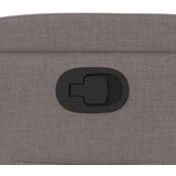  Naslanjač s funkcijo vstajanja taupe blago, (20927707) | Shoptok.si