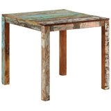  Blagovaonski stol 82 x 80 x 76 cm od masivnog obnovljenog drva | shoptok.hr