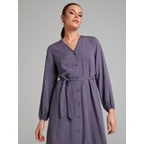 Sinsay Midi haljina na vezanje | shoptok.hr