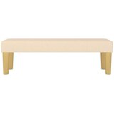  Klupa krem 100x30x30 cm od tkanine | shoptok.hr